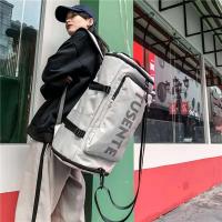 Bolso de hombro para viaje de negocios de gran capacidad, bandolera deportiva, mochila de gimnasio, bolsa de viaje con bolsillo independiente para zapatos - details 22
