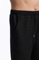 Grille Design tissu hommes pantalons de Sport décontractés pantalons de Sport de gimnasia para hombres survêfun pantalons de survênement entrenamiento Jogging pantalons longs - details 18