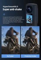 Cámara de mano 4K30 hd para selfie, doble pantalla pregrabada, larga duración, deportiva, a prueba de agua - details 3