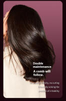 Peine para alisar el cabello inalámbrico Alisador de pelo con iones negativos calentable - details 8