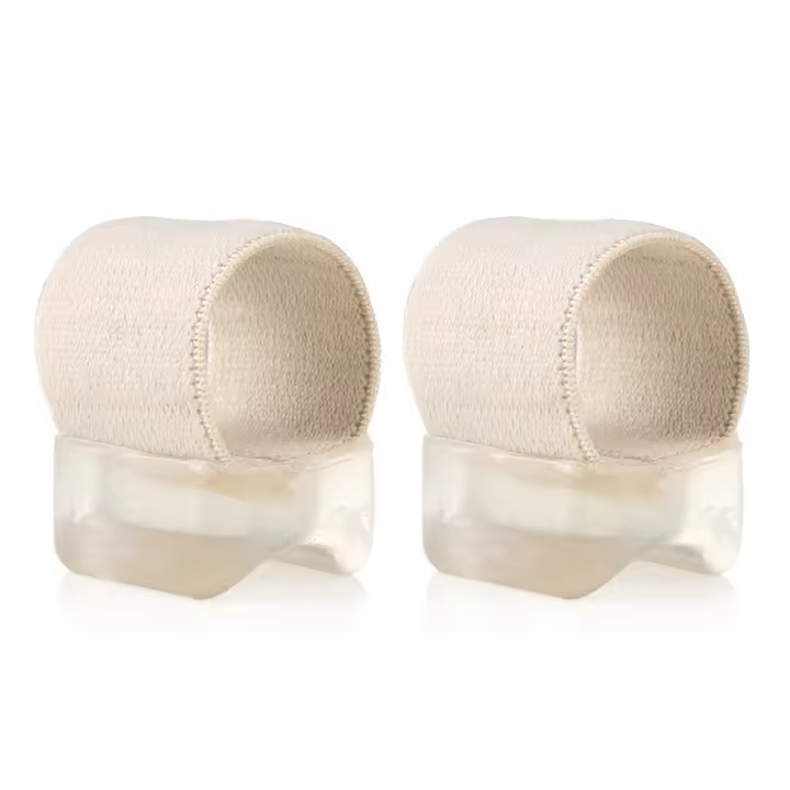 Corrector de Juvenil 2Pcs Silicona Separadores de Dedos para Alivio del Dolor de los Pies - 1