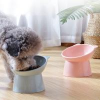 Cuencos de Alimentos para Mascotas Antideslizantes para Perros y Gatos Beneficiarios de Mejorar la Digestión y Postura Hechos de Plástico Normal en Tamaño Mediano - details 4
