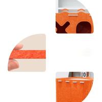 Cama para gatos resistente al desgaste, plegable, ahorradora de espacio, semi-cerrada, transpirable y desmontable de fieltro. - details 7
