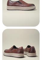 Nuevos zapatos de cuero para hombre, de cuero genuino de alta gama, zapatos de cuero vacuno puro con suela blanda - details 4