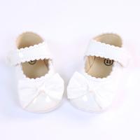 Zapatos planos transpirables con lazo elegante para bebé y niña pequeña, primer par de zapatos delanteros, moda Mary Jane - details 11