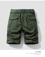 Pantalones Cortos de Verano para Hombres Cómodos y Versátiles con Múltiples Bolsillos - details 4