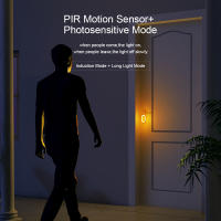Luz moderna y sencilla con sensor de mensajes, adecuada para baño, escaleras y dormitorio - details 0