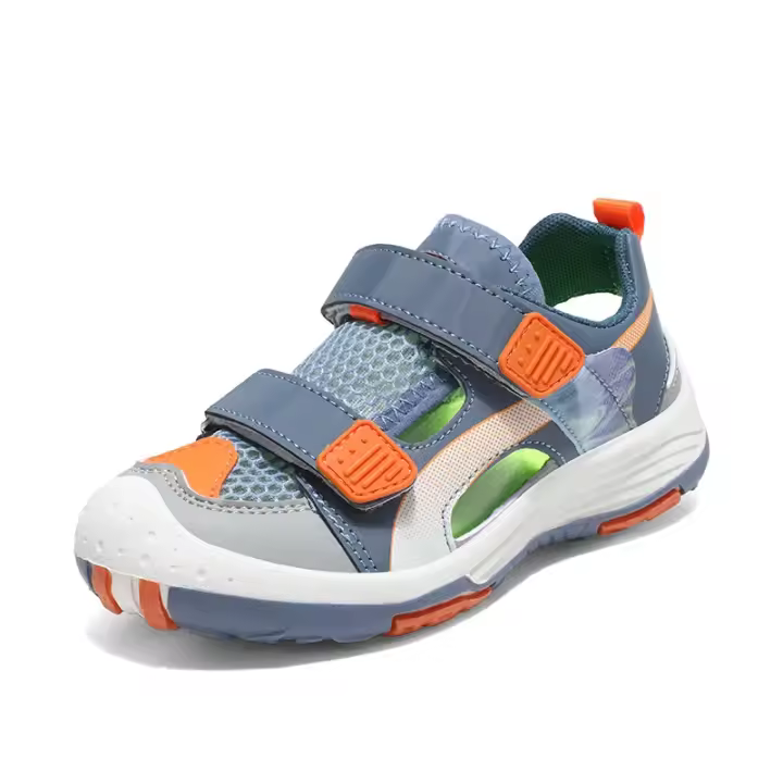 Zapatos para niños, sandalias para niños, zapatos de verano, zapatillas deportivas de diseñador de lujo, sandalias planas informales deportivas antideslizantes para niño - 1