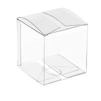 Cajas de plástico transparente para regalos, embalaje de Pvc para dulces, recuerdo de boda, 50 piezas - details 0