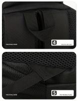 Mochila de alta capacidad para hombre, bolso de moda, mochila de viaje informal, bolsa para estudiantes de secundaria Junior - details 12