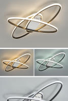 Candelabros Led modernos para sala de estar, luminaria de suspensión de 110-220V, accesorios de iluminación de araña led negros/dorados, novedad - details 4