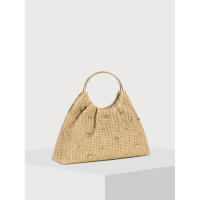 Bolso Elegante de Playa de Paja para Mujer 2025 Diseño Exclusivo con Asas Reforzadas - details 1