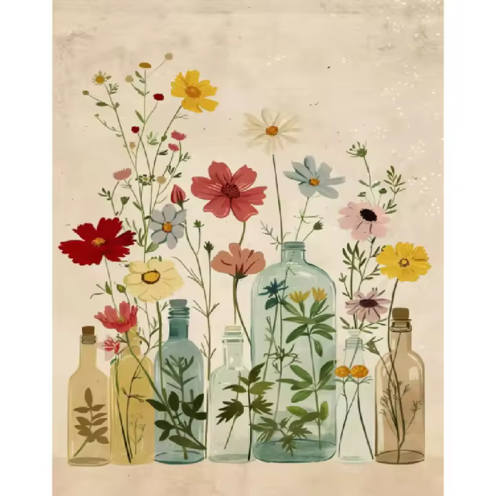 RUOPOTY Arte Moderno de Lienzo Pintura por Números para Adultos Pintura de Acrílico Arte de Hogar - 1