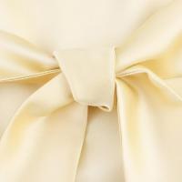 Vestido largo nuevo de primavera 2025 para mujer con textura de seda satinada, tirantes y lazo decorativo en la espalda, temperamento elegante. - details 6