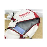 Bolsa de mensajero de color contrastante, estudiante masculino, gran capacidad, mochila deportiva de ciclismo de moda, diseño de nicho de marca de moda, bolsa de pecho, bolsa de cintura. - details 9
