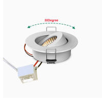 Luz ultrafina para vitrina de vino de 1,8 cm de altura, foco pequeño para armario, mini foco LED de techo con orificio pequeño, tamaño de orificio de 40mm-45mm - details 4