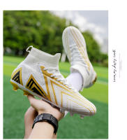 Zapatillas de deporte de tobillo alto para hombre, zapatos de fútbol para niños, tacos largos para exteriores, zapatos de fútbol profesionales, zapatos de calcetín - details 19