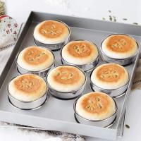 Anillos de tarta para Muffin de acero inoxidable, para hacer alimentos, pastel de frutas, galletas, anillo de tarta doble enrollado, accesorio de cocina de 8/9/10cm, 1 Uds. - details 26