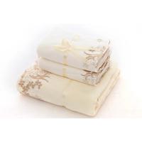Juego de toallas de baño con bordado de bordes de encaje, juego de toallas absorbentes de microfibra, decoración de boda y baño, 3 unidades - details 5