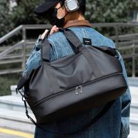 Bolsa de viaje para senderismo al aire libre, bolso para acampar con paquete de zapatos, bolsas para gimnasio, Fitness, Yoga, equipaje grande, mochila escolar, bolso de negocios, bolsa para insectos - details 3
