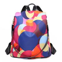 Mochila Multifuncional Antirrobo de Gran Capacidad Estilo Floral Correa de Hombro Arcuada - details 29