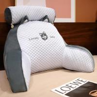 Almohada de lectura triangular de seda Ideal para embarazadas, respaldo grande, almohadas para sofá y cama - details 0