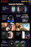 2024 New HK9 mini+ Smartwatch Voice Assistant 1GB Memory NFC Information Reminder Sports Mode Photo Control AMOLED Smartwatch - details 1