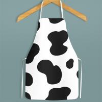 Delantal de Estilo Leopardo Impermeable, Resistente al Aceite, Ideal para Cocina, Horneado, Taller de Barista - details 3