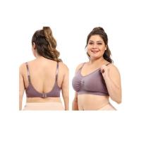 Nuevo 100% algodón grande, copa reforzada, sujetador de lactancia de maternidad ENCE de moda, sujetador posparto - details 17