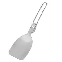 Cuchara de sopa plegable de acero inoxidable para acampar al aire libre, utensilios de cocina portátiles resistentes al desgaste, herramientas - details 12