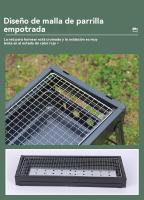Barbacoa carbon portatil plegable al aire libre viajar Camping - details 7