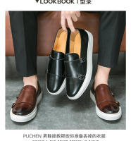 Zapatos de vestir casuales de negocios para hombre Mocasines británicos Zapatos de vestir versátiles de moda - details 2