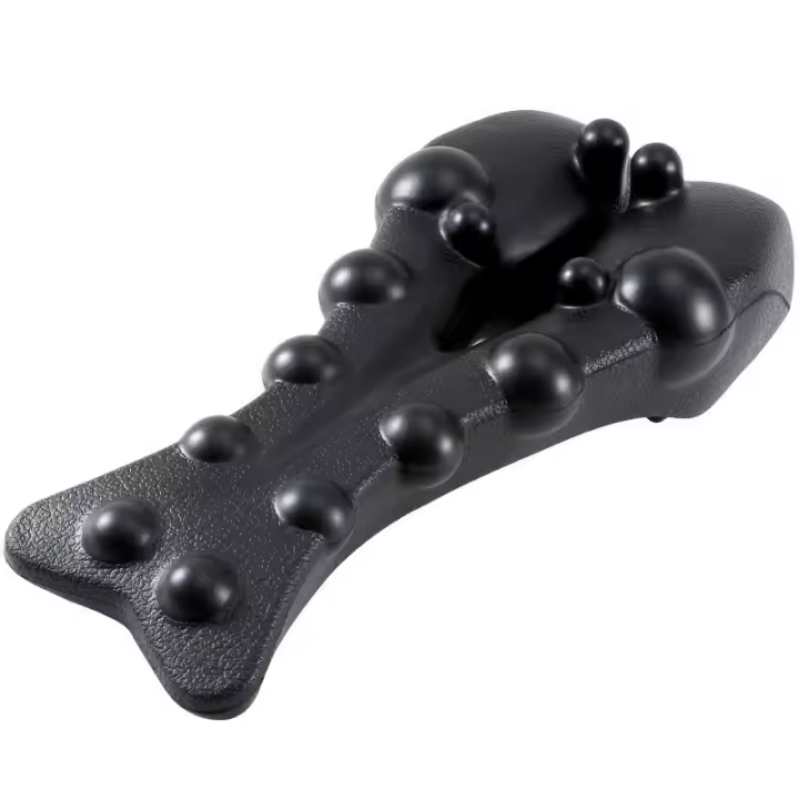Almohada de Masaje Cervical EVA Portátil Herramienta de Masaje Manual para Aliviar el Cuello y Hombros Material de Plástico Clásico - 1