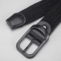 Día de la madreCinturón elástico tejido Unisex para hombre y Mujer, cinturón de lujo de diseñador para hombre, hebilla de aleación, correas de cintura, Cinturones sin agujeros, Cinturones de lujo para Mujer - details 3