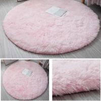 Alfombras de Salón redondas, Pelo Largo, Alfombra para Habitación, Dormitorio, Lavables, Antideslizante, Muy Suave - details 22