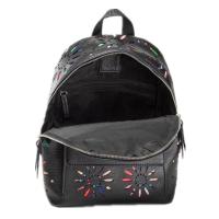 Desigual Bolso de hombro de la flor del hueco hacia fuera de la manera de las mujeres, mochila ocasional de las muchachas de la capacidad grande, prenda impermeable, moda, modelos de la marea - details 2