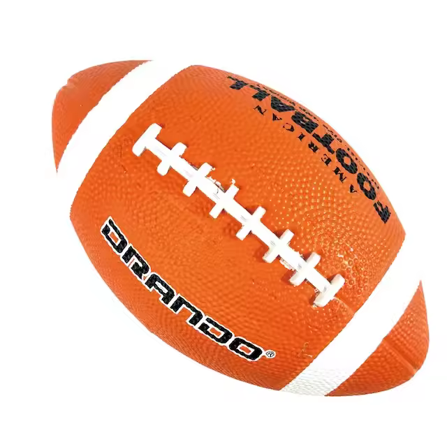 Balón de rugby Infantil Tamaño 3 en Caucho - 4 Colores Arcoíris para Uso Interior/Exterior - 1