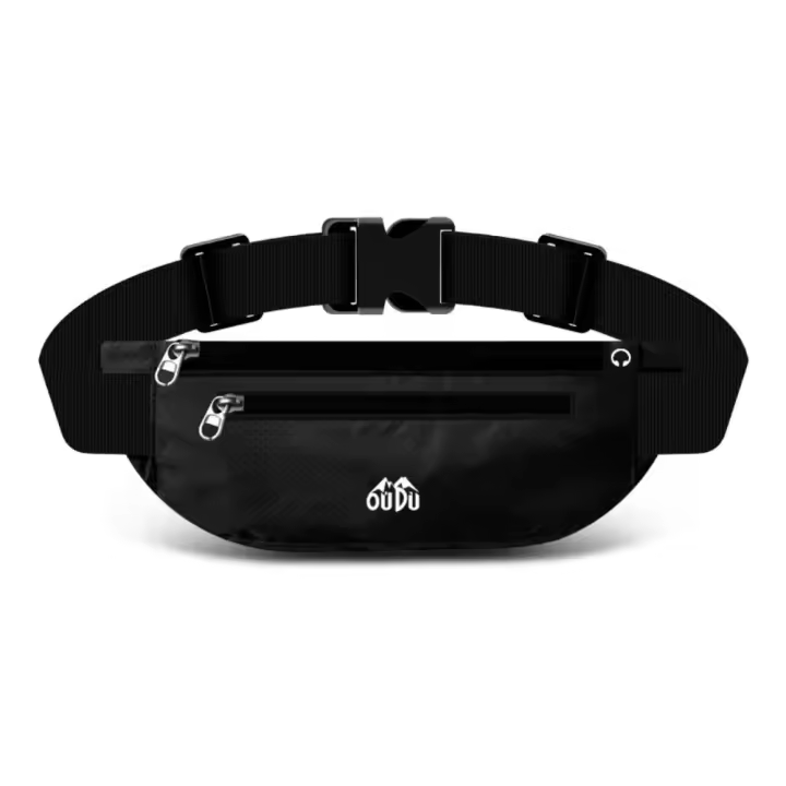 Riñonera deportiva ultrafina para móvil, riñonera para correr de ajuste elástico alto, almacenamiento de gran capacidad, bolsa para teléfono deportivo - 1
