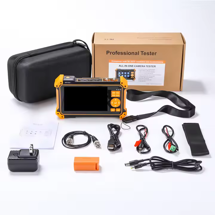Probador de Cámara CCTV Portátil HD-3200 con Pantalla TFT-LCD de 5 Pulgadas 4K 8MP CVI TVI AHD SDI CVBS HDMI Monitor de Prueba de Cámara de Analógico - 1