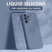 Funda de silicona líquida para Samsung Galaxy S25 Edge S25 S24 S23 S22 Ultra Plus S24 FE A56 A54 A53 A55 A16, funda protectora suave para cámara - details 10