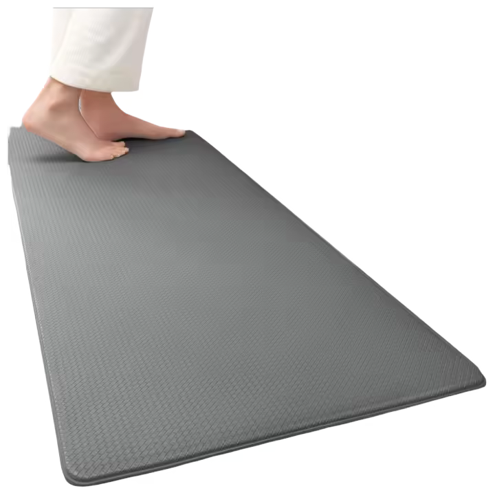 Alfombra de Cocina Antideslizante y Resistente al Aceite Alfombra de Pasillo de PVC Impermeable para Cocina Trasera - 1