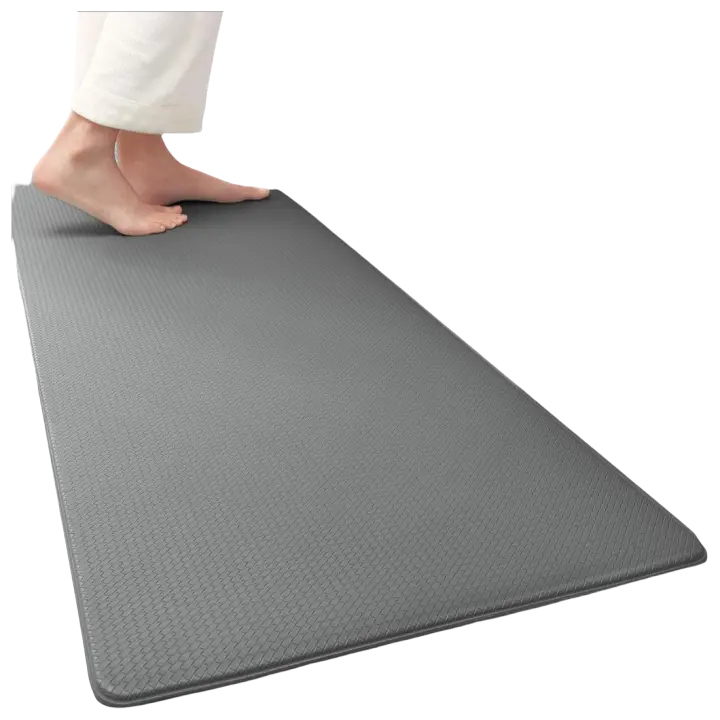 Alfombra de Cocina Antideslizante y Resistente al Aceite Alfombra de Pasillo de PVC Impermeable para Cocina Trasera - 1