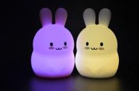 Lámpara LED Mini de Dibujos Animados Luz Nocturna RGB Portátil Silicona - details 25