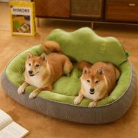 Sofá cama lavable para perros grandes, diseño antideslizante, colchón suave para mascotas, almohada para las cuatro estaciones, protección del cuello, nido para dormir para mascotas - details 8