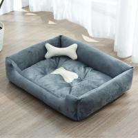 Cama cálida y acogedora para perro y gato, caseta para cachorro, nido de lana suave, esterilla para casa, Otoño e Invierno - details 12