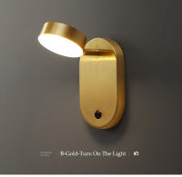 LEFANGXING Lámpara de Pared de Cobre Luz de Fondo de Sala de Estar Sencilla - details 8