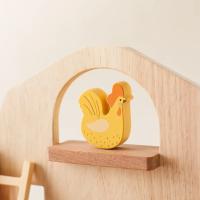 Bloques de apilado de animales de granja para bebés, juguetes educativos Montessori, bloques de construcción - details 5