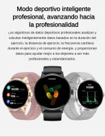 2024 Reloj Inteligente Hombres Mujeres, Smartwatch con Llamada Bbluetooth, Pantalla AMOLED de 1,43
