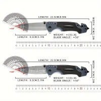 Cuchillo Plegable Con Clip Para Bolsillo Para Camping Y Pesca Actividades Interiores Y Exteriores Regalo Para Hombres TB9195 - details 7