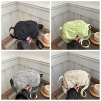Bolso cuadrado de nailon de secado rápido, bandolera de gran capacidad, bandolera con cremallera, Color sólido, riñonera versátil para estudiante - details 4